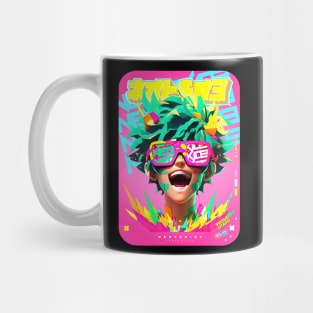 SHONEN HERO 🟩🩷🟩 GREEN VALLEY FROM YUEI HIGH V2 🟩🩷🟩 100% HERO 100% SMILE - ANIME MANGA OTAKU STYLE Mug